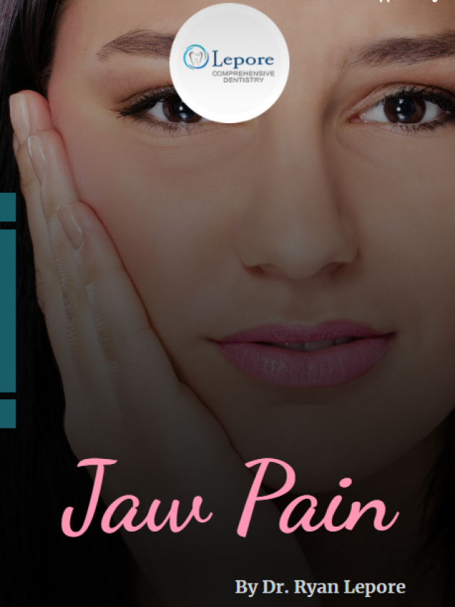 What can cause jaw pain?